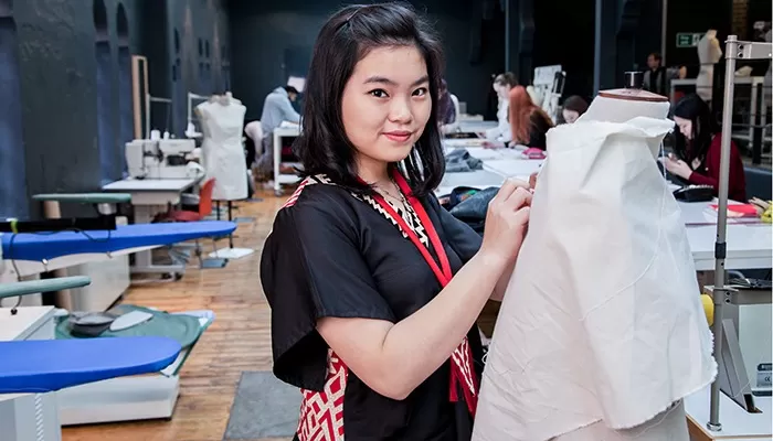 Istituto Marangoni ISC студентка Melvina Aprillia