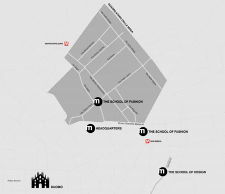 Istituto Marangoni Milano: район нового кампуса